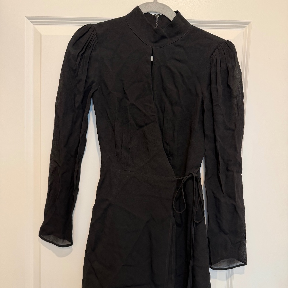 Reformation Black Dress